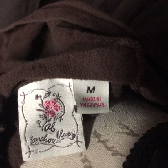 Brown hoodie sweat jacket - Picture 3 of 3